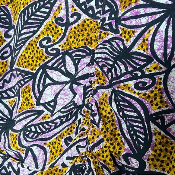 714. Zara TRF Gathered Mini V-Neck 3/4 Length Ruffled Sleeve Mini Dress Size XS - Picture 3 of 6